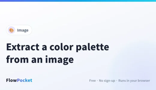 How to Extract a Color Palette from an Image