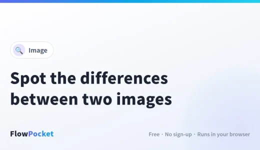 How to Compare Two Images and Highlight the Differences