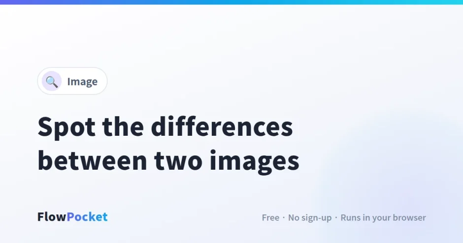 How to Compare Two Images and Highlight the Differences