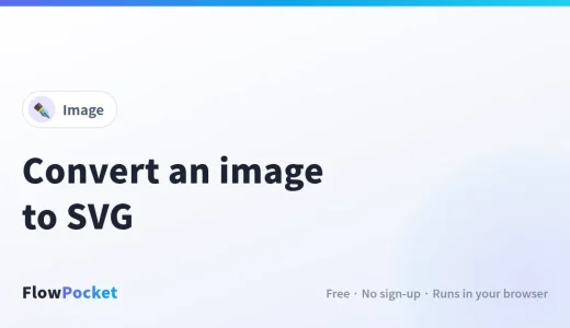 How to Convert an Image to SVG (Vectorize a Logo)