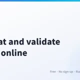 How to Format and Validate JSON Online (Pretty-Print or Minify)