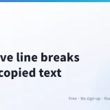 How to Remove Line Breaks from Text (Fix Text Copied from a PDF)