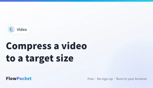 How to Compress a Video to a Smaller File Size (iPhone, Android and PC)