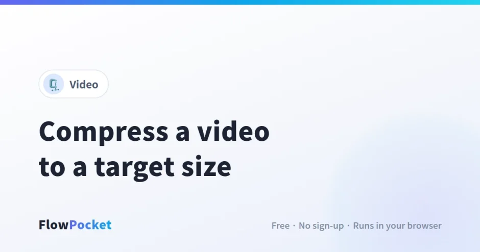 How to Compress a Video to a Smaller File Size (iPhone, Android and PC)