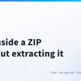 How to See What’s Inside a ZIP Without Extracting It