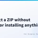 How to Extract a ZIP Without 7-Zip or Installing Anything (When Windows Says It’s Invalid)